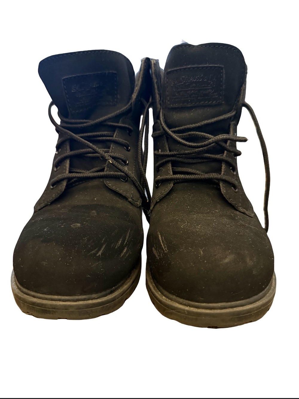 Levi’s kids Black Lace-Up Boots